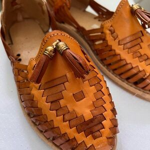 Handcrafted Leather Loafers - Tan